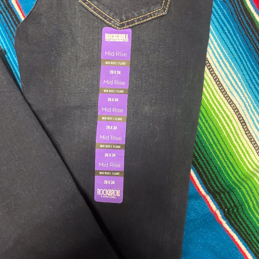 Rock & Roll Denim Flare BRAND NEW - Picture 8 of 9